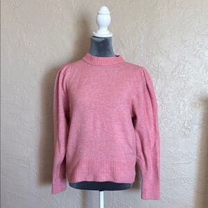 H&M Pink Crew Neck Sweater